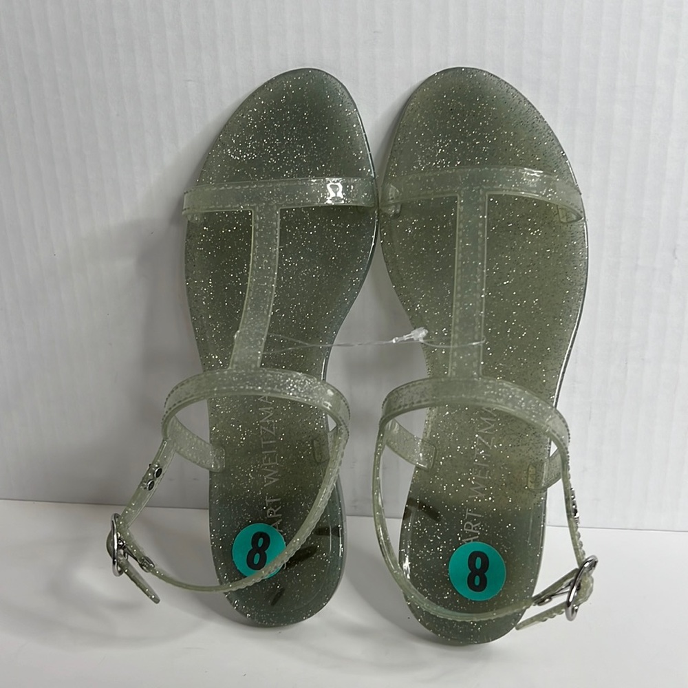 Stuart Weitzman Millie Jelly Sandals